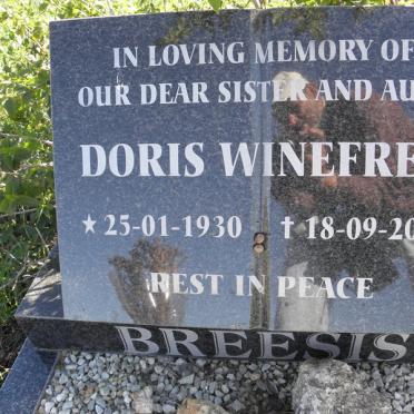 BREESIS Doris Winefred 1930-2001