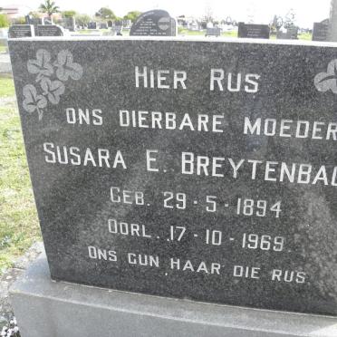 BREYTENBACH Susara E. 1894-1969