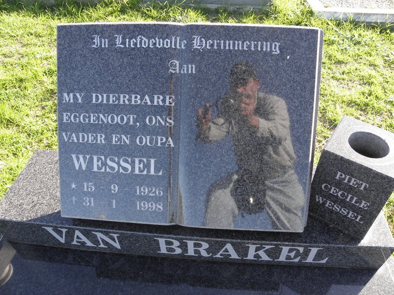 BRAKEL Wessel, van 1926-1998