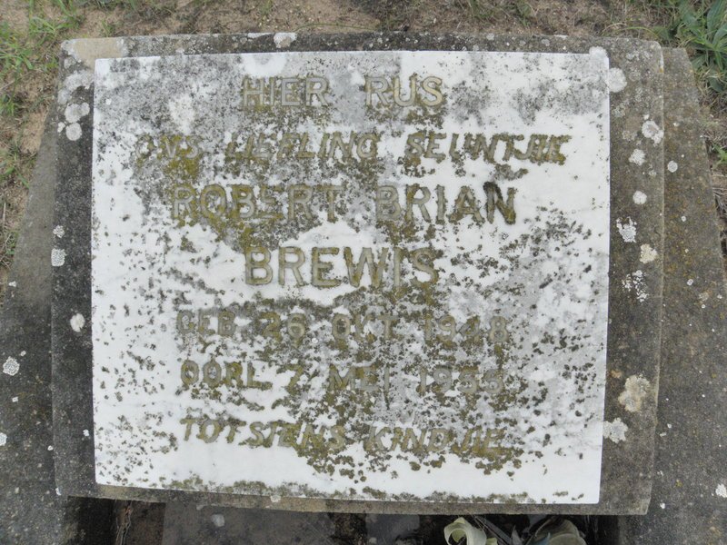BREWIS Robert Brian 1948-1955