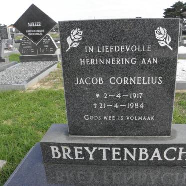 BREYTENBACH Jacob Cornelius 1917-1984