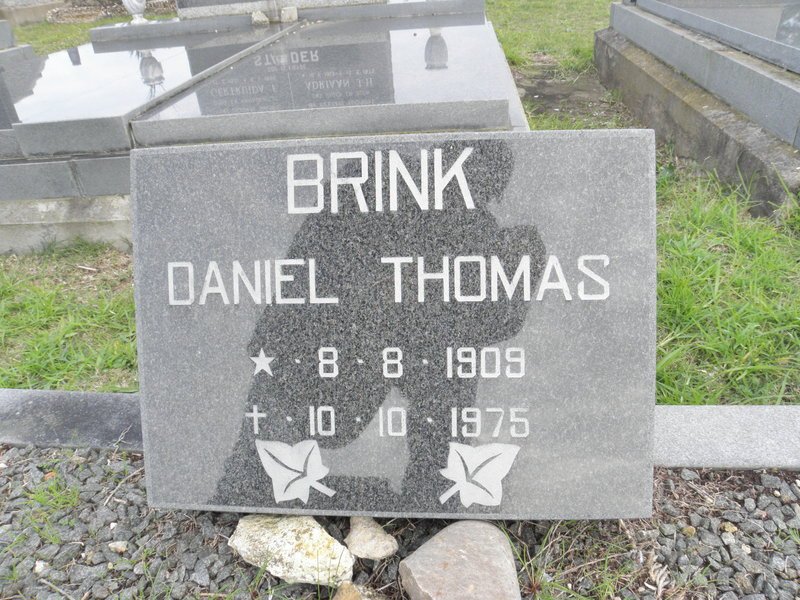 BRINK Daniel Thomas 1909-1975