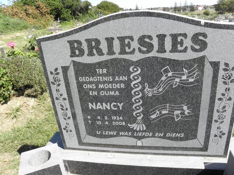 BRIESIES Nancy 1934-2008