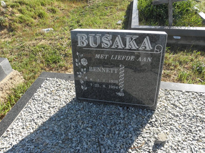 BUSAKA Bennett 1930-1994