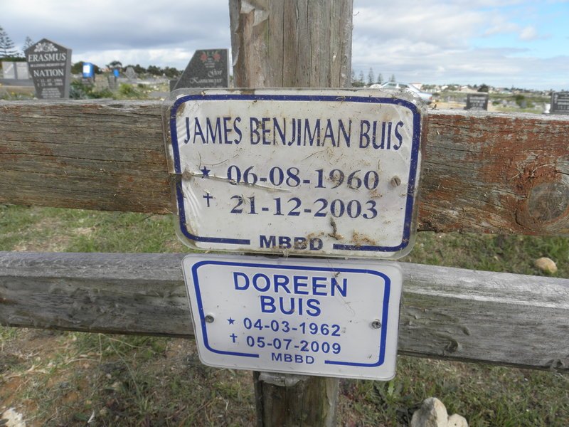BUIS James Benjiman 1960-2003 &amp; Doreen 1962-2009
