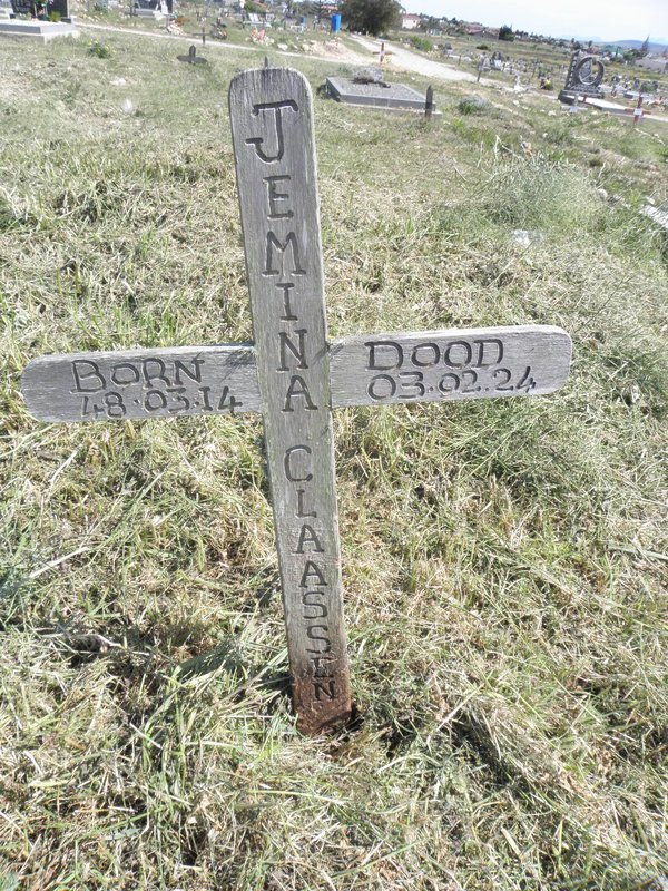 CLAASSEN Jemina 1948-2003