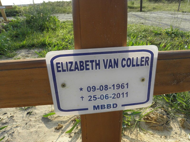 COLLER Elizabeth, van 1961-2011