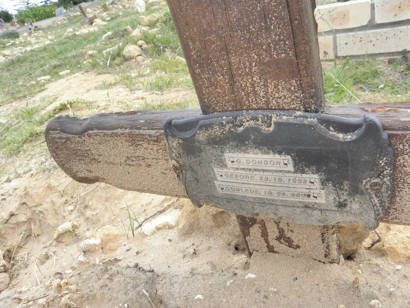 DONSON G. 1932-2009