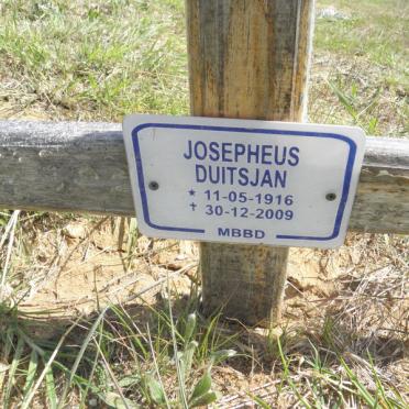 DUITSJAN Josepheus 1916-2009