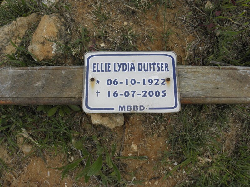 DUITSER Ellie Lydia 1922-2005