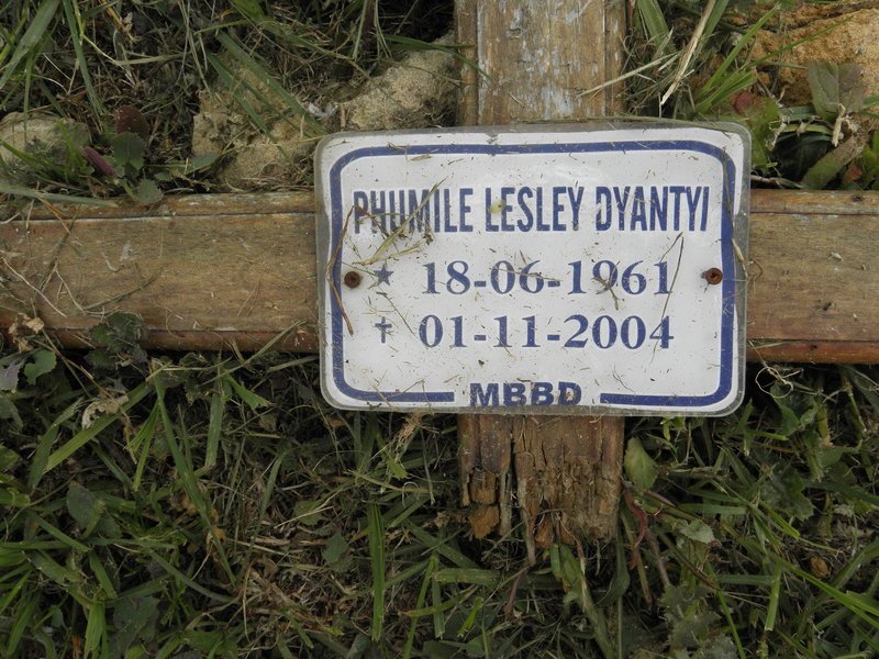 DYANTYI Phumile Lesley 1961-2004