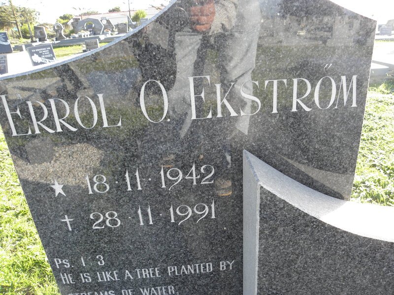 EKSTRÖM Errol O. 1942-1991