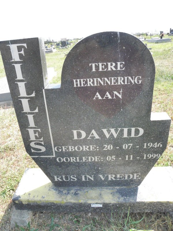 FILLIES Dawid 1946-1999