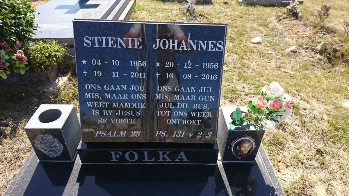 FOLKA Johannes 1956-2016 &amp; Stienie 1956-2011
