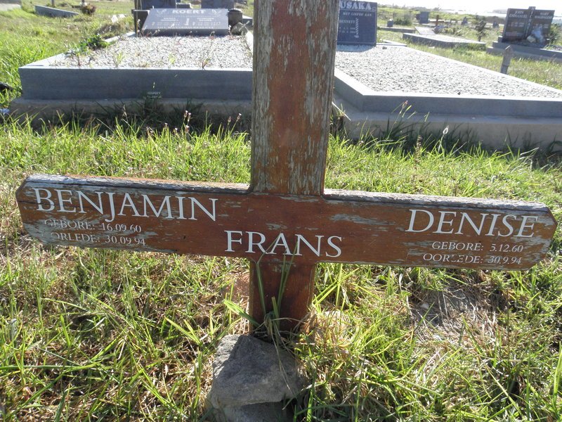 FRANS Benjamin 1960-1994 &amp; Denise 1960-1994