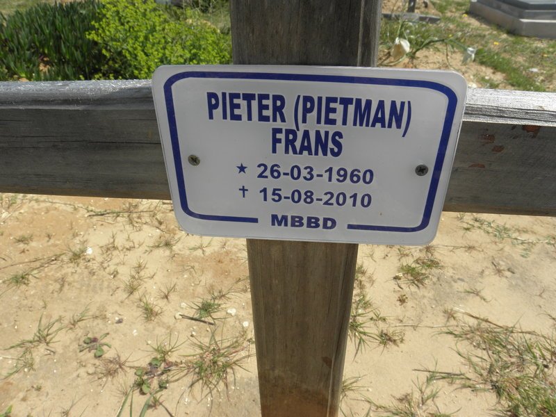 FRANS Pieter 1960-2010