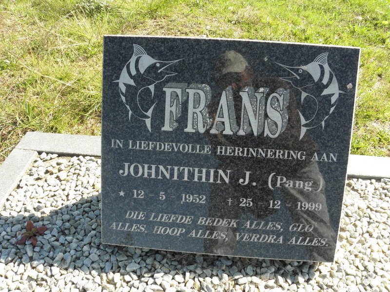 FRANS Johnithin J. 1952-1999