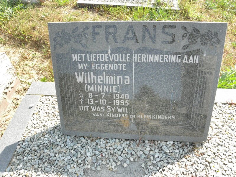 FRANS Wilhelmina 1940-1995
