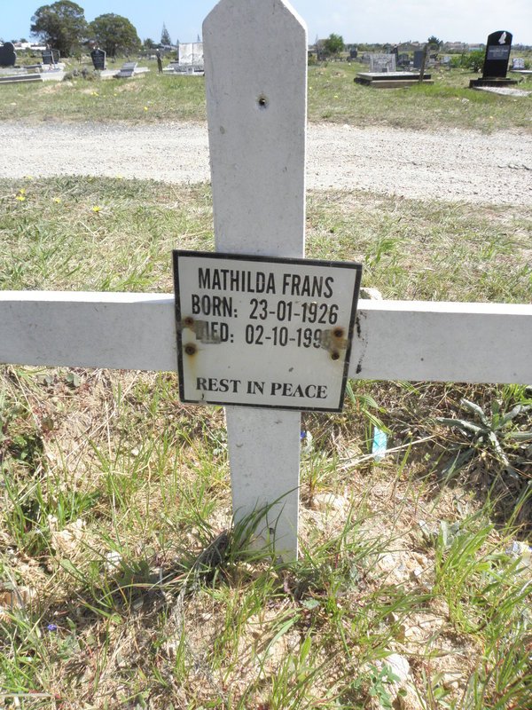 FRANS Mathilda 1926-199?