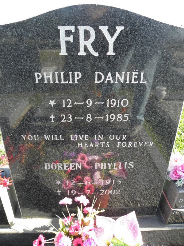 FRY Philip Daniël 1910-1985