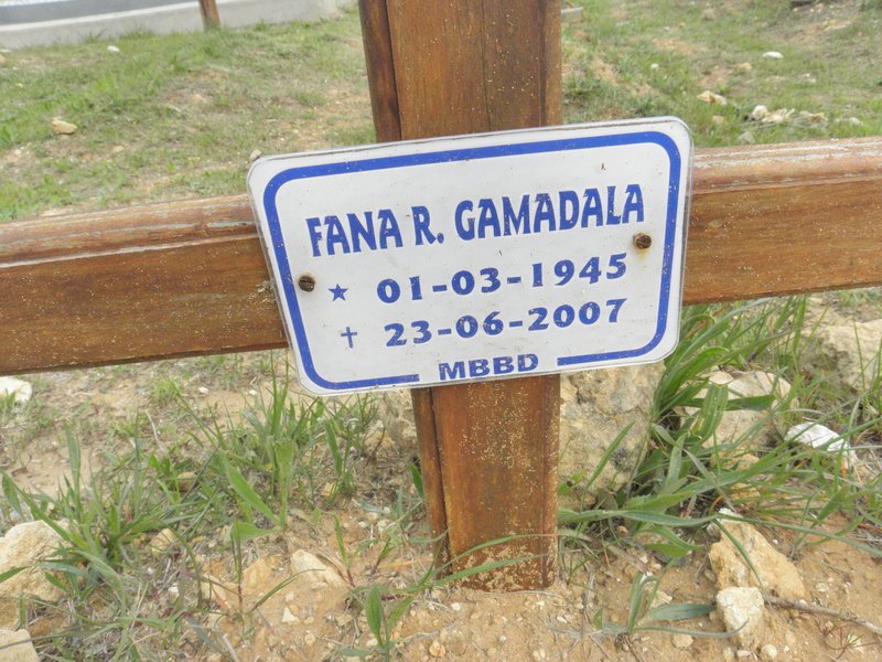 GAMADALA Fana R. 1945-2007