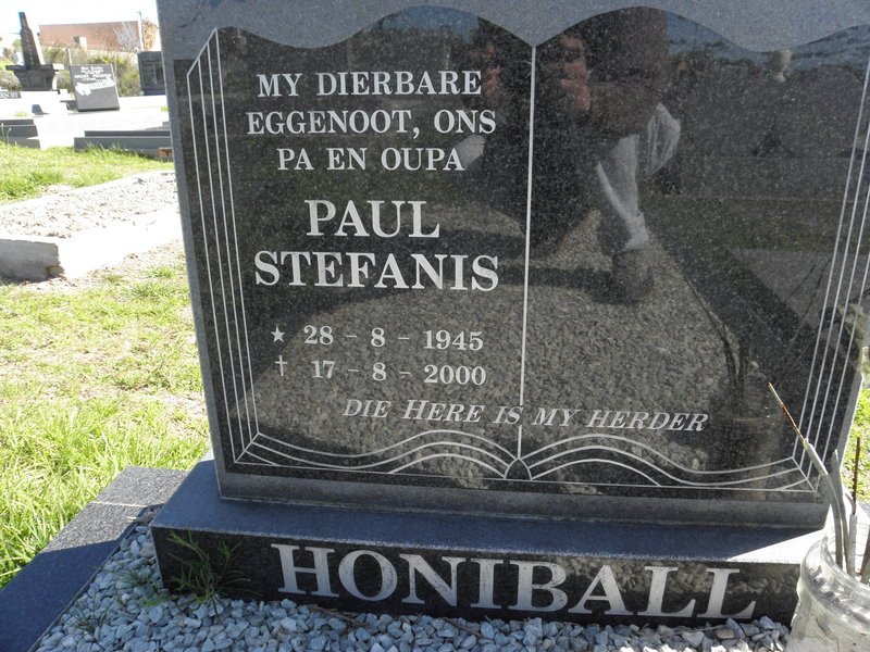HONIBALL Paul Stefanis 1945-2000