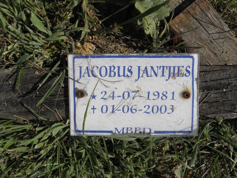JANTJIES Jacobus 1981-2003