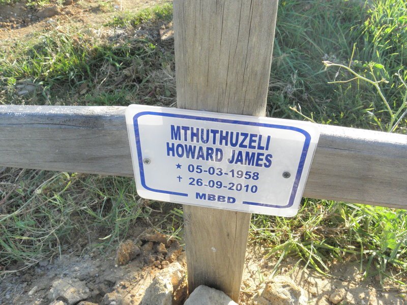JAMES Mthuthuzeli Howard 1958-2010