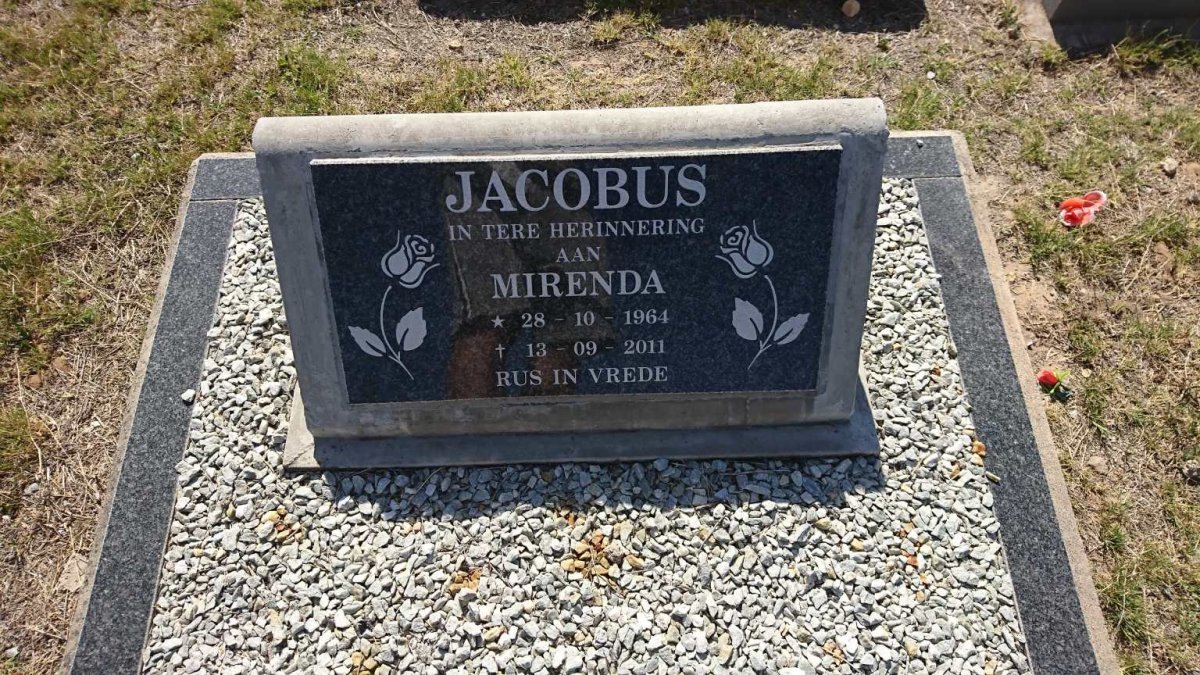 JACOBUS Mirenda 1964-2011