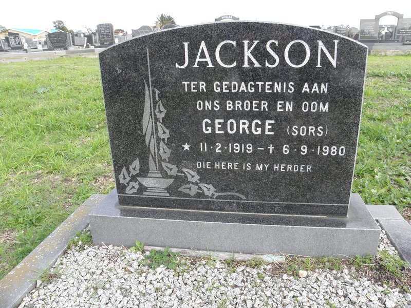 JACKSON George 1919-1980