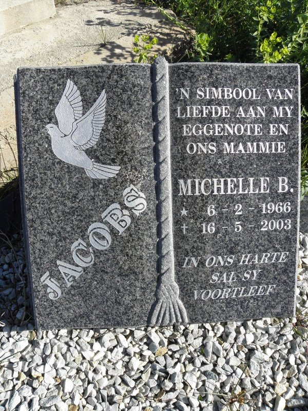 JACOBS Michelle B. 1966-2003