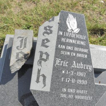 JOSEPH Eric Aubrey 1967-1990