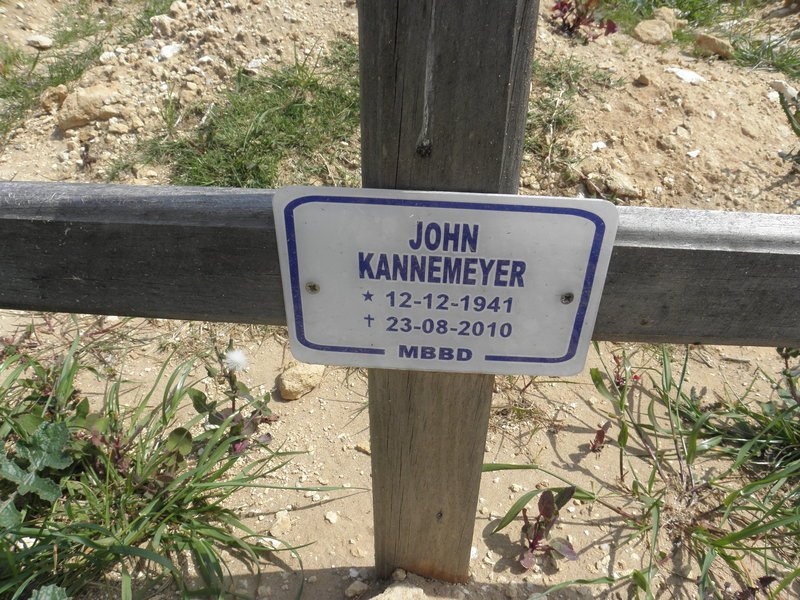 KANNEMEYER John 1941-2010