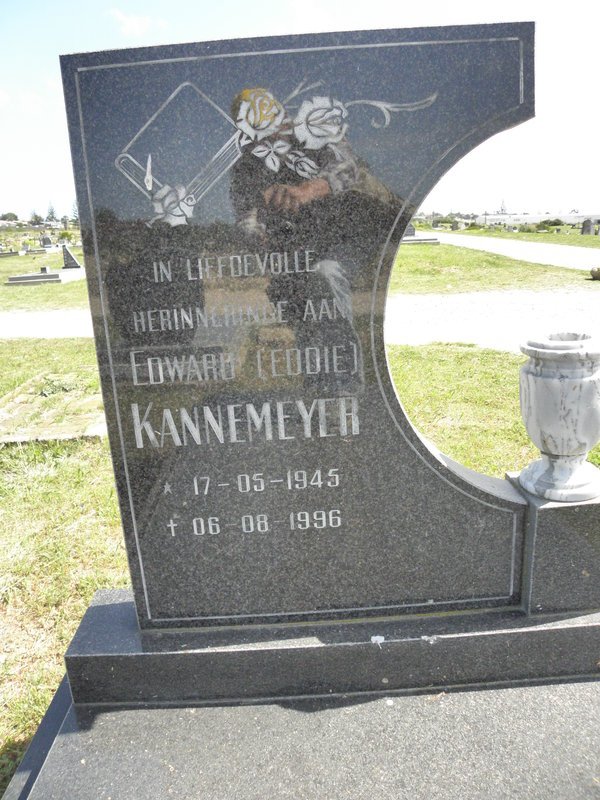 KANNEMEYER Edward 1945-1996 