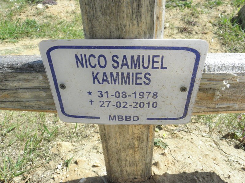 KAMMIES Nico Samuel 1978-2010