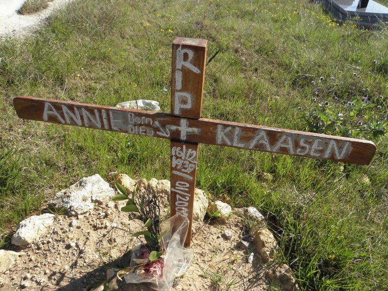 KLAASEN Annie 1939-2002