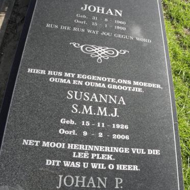 KOEN Johan P. 1927-2006 &amp; Susanna S.M.M.J. 1926-2006 :: KOEN Johan 1960-1999