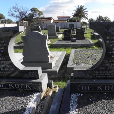 KOCK Willem Jacobus, de 1919-1970 &amp; Johanna Maria 1923-1981