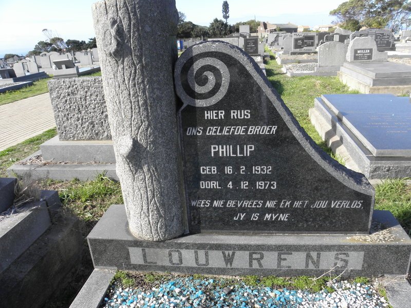LOUWRENS Phillip 1932-1973