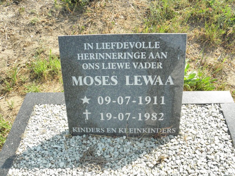 LEWAA Moses 1911-1982