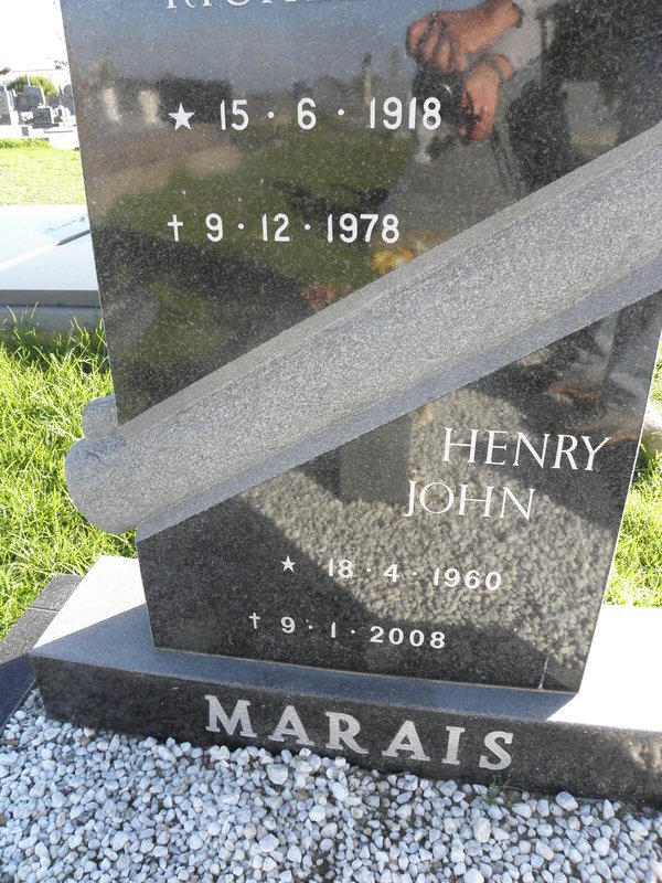 MARAIS ?? 1918-1978 :: MARAIS Henry John 1960-2008