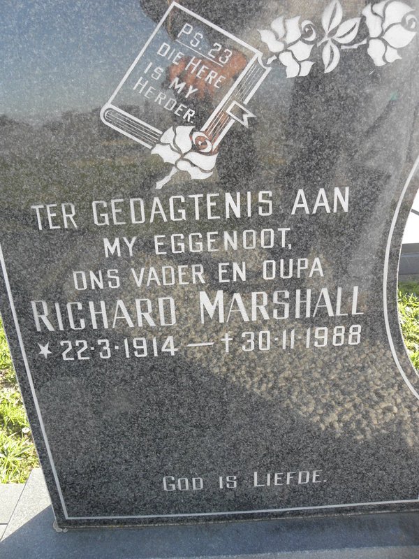 MARSHALL Richard 1914-1988