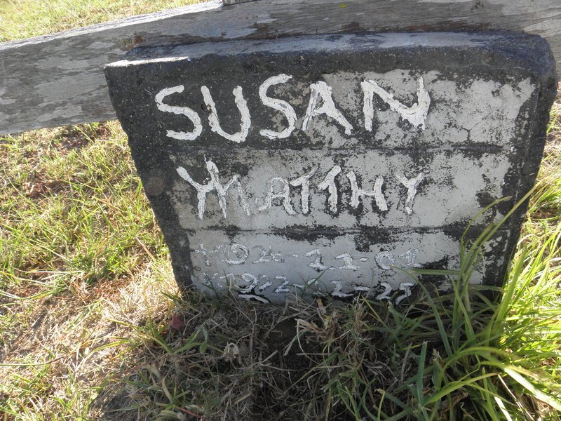 MATTHY Susan 1926-1992