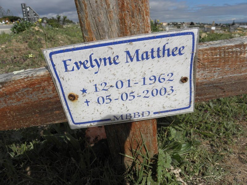 MATTHEE Evelyne 1962-2003