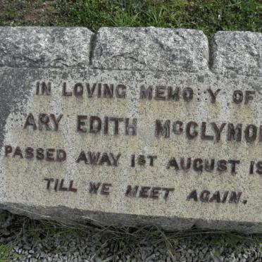 McCLYMONT Mary Edith -1963