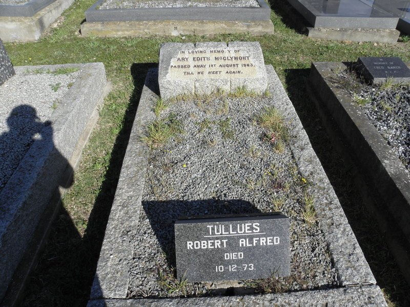 McCLYMONT Mary Edith -1943 :: TULLUES Robert Alfred  -1973