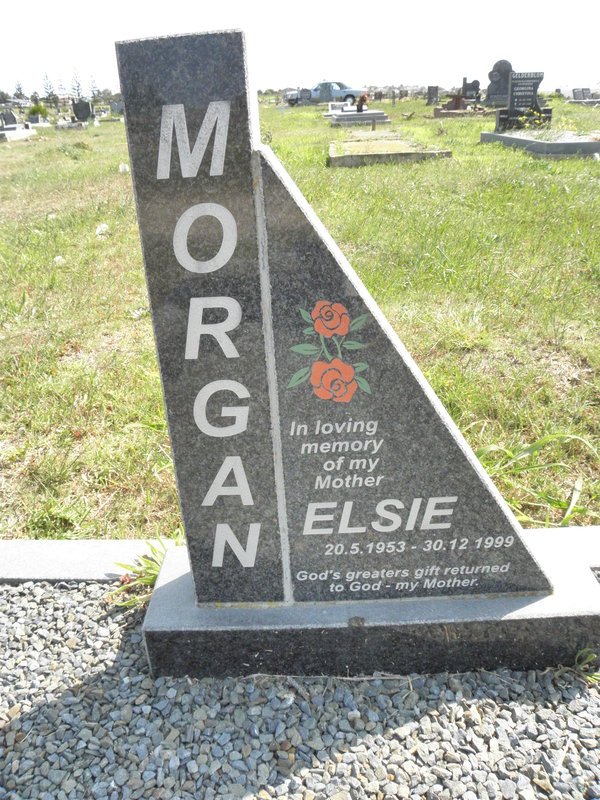 MORGAN Elsie 1953-1999
