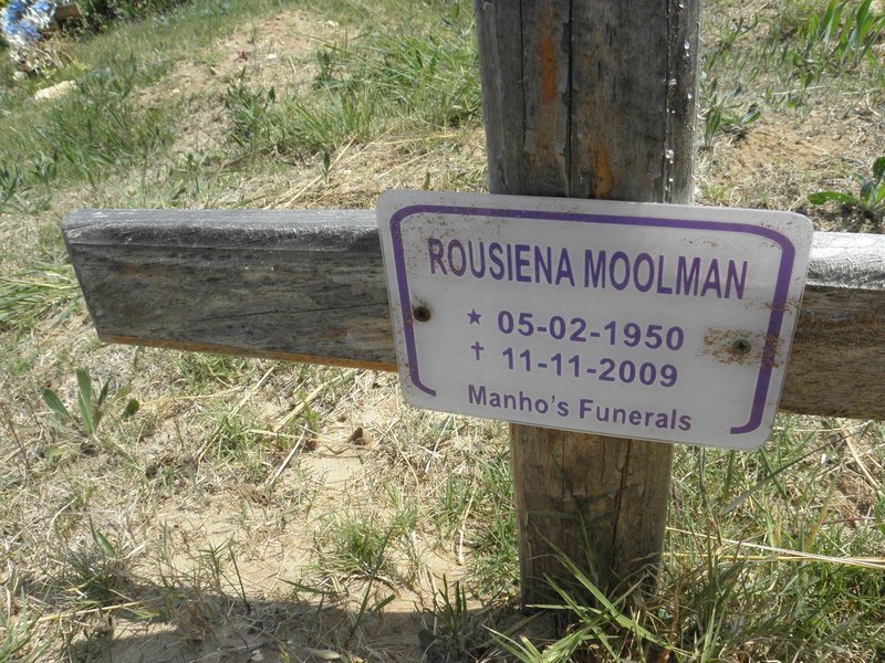 MOOLMAN Rousiena 1950-2009