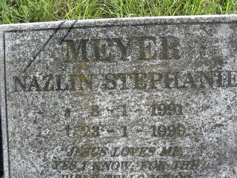 MEYER Nazlin Stephanie 1991-1999