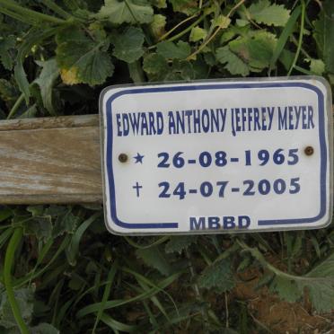 MEYER Edward Anthony Jeffrey 1965-2005